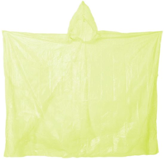 Rain Poncho with Hood - Reusable Poncho in Emergency Poncho for Concert, Stadium, Hiking, Camping