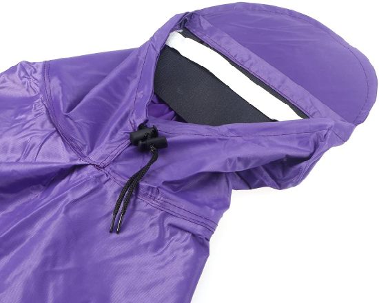 Men Women Cycling Bicycle Bike Rain Cape Poncho Hooded Windproof Rain Poncho Mobility Scooter Cover Outdoor Camping Tent Mat with Transparent Poncho