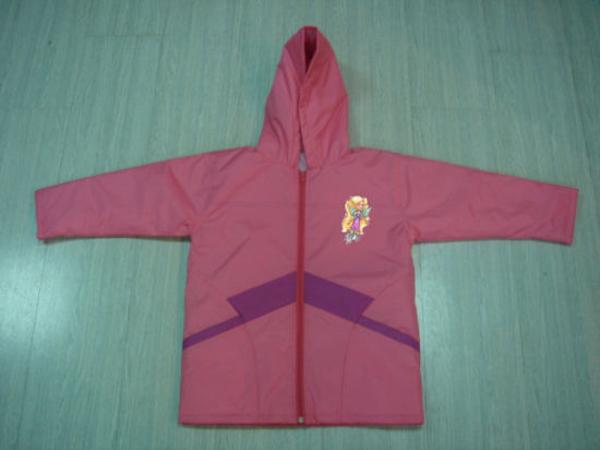 Children′s Pink Cute Waterproof Jacket Rainwear Raincoat Online Shopping