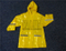 Wholesale Rain Wear Yellow Color Waterproof PVC Kids Rain Jacket