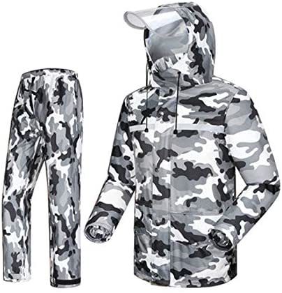 Raincoat Rain Pants Suit Split Raincoat Camping Equipment Waterproof Reflective Poncho Foldable,Waterproof Jacket/Pants Set Adult Windproof Coat/Pants Set Rainc