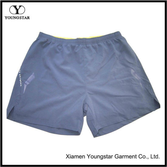 Promotional 100% Polyester Men′s Gym Short Pants / Sweat Pant