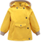Girls Casual Waterproof Raincoat Windproof Trekking Jacket Kids Autumn Winter Climbing Jacket with Removable Hood