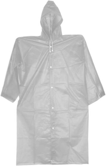 Raincoat Poncho Waterproof Camping Wide Cuffs Transparent Raincoat EVA+PE 5 Colors Portable Women Men Rainwear Outdoor Travel