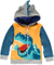Boys Hoodies Jacket Cartoon Dinosaur Zipper Packaway Spring Coat for Kids 1-7 Years