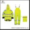 High Visibility Reflective Safety Rainsuit with En471 Standard